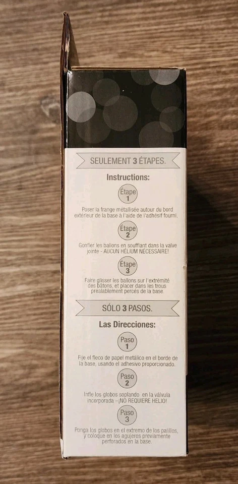 Baby Celebration Shower Pastel Colors Balloon Centerpiece Kit - Image 2 of 4