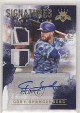 2017 Diamond Kings DK Signatures Holo Gold 33/49 Cory Spangenberg Auto 0c2