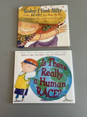 Lot 2   JAMIE LEE CURTIS - I FEEL SILLY - HUMAN RACE - 1 SIGNED   HCDJ VGC