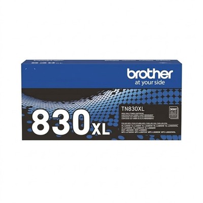 Brother TN830XL Genuine Original High Yield Black Toner Cartridge 3000 Pages