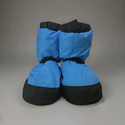 BLOCH Warm Up Booties Blue & Black Irina & Max ~ Size Small
