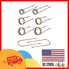Flexible Magnetic Induction Heater Coil Set - 6 Coils + 2 Free Forming Options