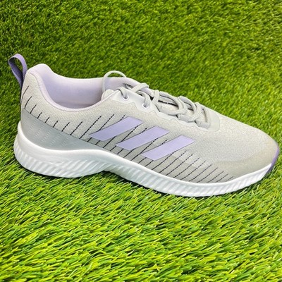 Adidas Response Bounce 2 Womens Size 8.5 Gray Running Spikeless Golf Shoes