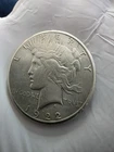 🇺🇸 🇺🇸 1922-S $1 Peace Dollar Circulated, Slab Holder Included. 🇺🇸