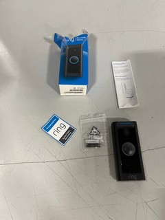 Ring Videocitofono Cablato Nero USATO