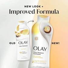 Olay Ultra Moisture Body Wash Shea Butter Vitamin B3 Hyaluronic 22 fl oz