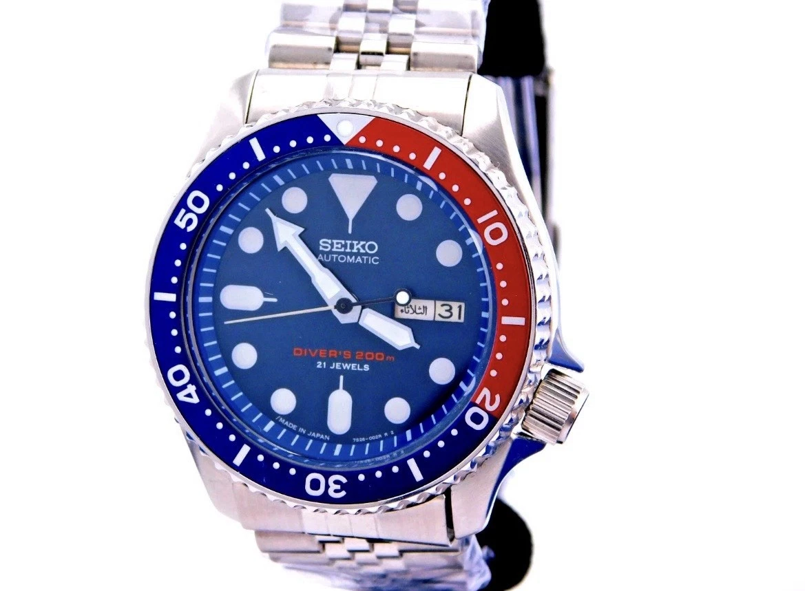 超美品 希少 HONDA オートマチック ブルー 200M ダイバー OH済み Seiko Diver's Blue Face Wristwatches for sale - eBay
