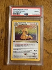 PSA Graded 1st Edition Dragonite #4 Fossil Set-Holo