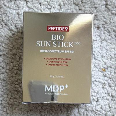 MDP+ Peptide 9 Bio Sun Stick Pro Face Sunscreen Broad Spectrum SPF 50+ 0.70 oz