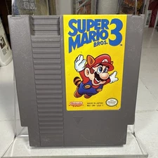 Super Mario Bros. 3 (Nintendo, 1985) NES With Dust Cover! *AUTHENTIC* *TESTED*