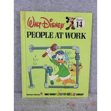 Walt Disney Fun to Learn Library Volume 14 People at Work Book 1983