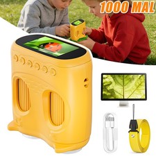 Taschenmikroskop Kinder Mikroskop Handy Mikroskop 1080p 2in1 LED-Leuchten