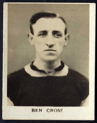 THOMSON - FOOTBALLERS (MINIATURE) - BENJAMIN CROSS, BURNLEY