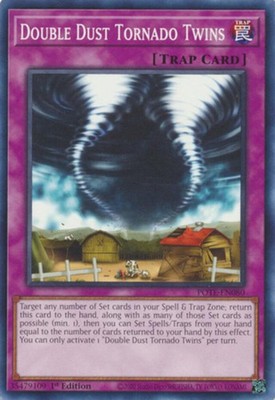Double Dust Tornado Twins - POTE-EN080 - Common - 1st Edition - Near Mint