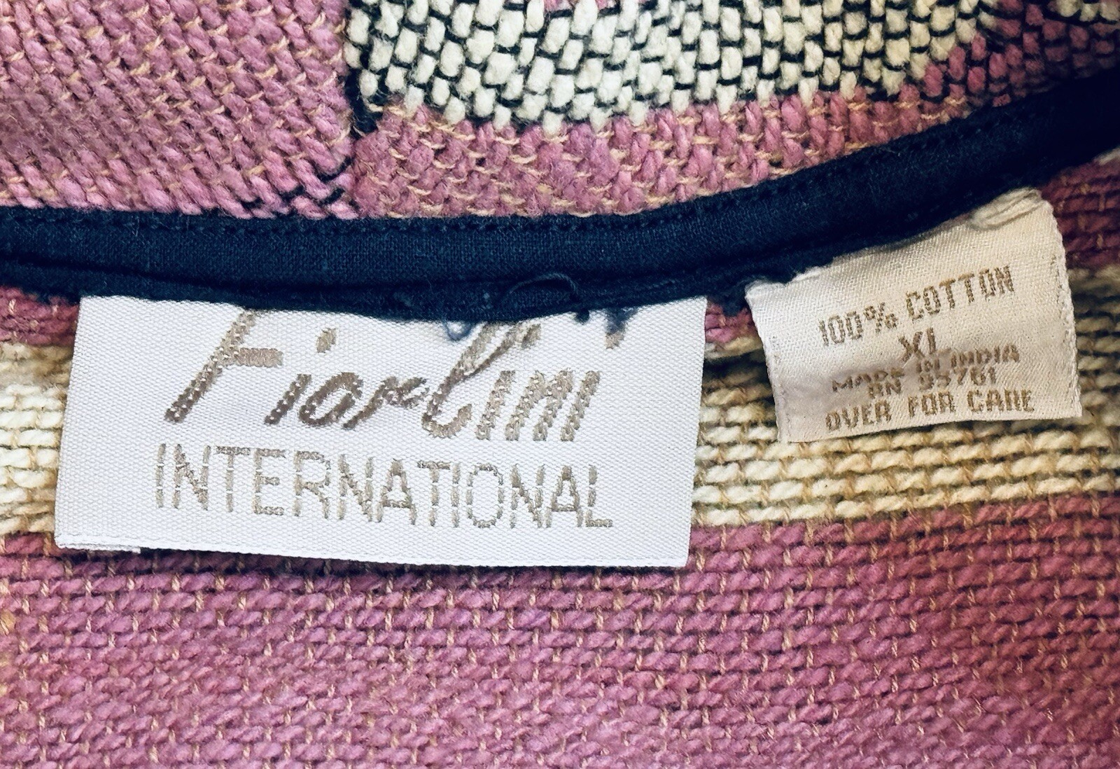 Aztec Tapestry Western Jacket Button Pockets Wome… - image 6