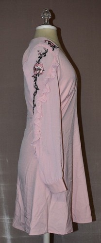 XOXO Juniors' Embroidered Ruffled Dress. Size: X-Large - Picture 8 of 12