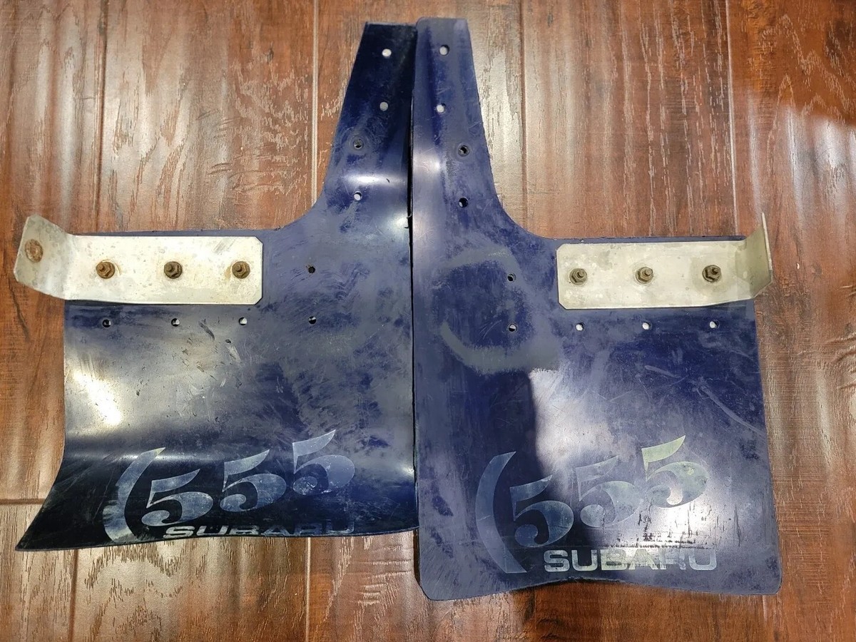 93-01 JDM Subaru Impreza WRX GC8 555 logo (limited model)Mudflap