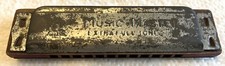 Vintage Music Master Harmonica Extra Full Tone Instrument Made in Japan