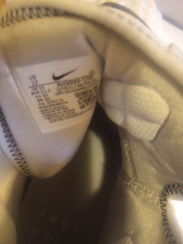 Neu Nike Herren Force Savage Elite 2 Fußballschuhe AH3999-100 weiß/schwarz Größe 17 - Bild 9 von 9