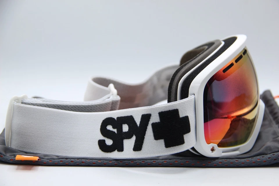 NEW SPY+ OPTICS SNOW GOGGLES MASHALL MATTE WHITE AUTHENTIC SUNGLASSES - Image 4 of 4