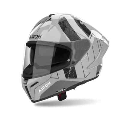 Integral Helm Airoh Matryx Scope - Hellgrau Poliert - GRÖSSE S