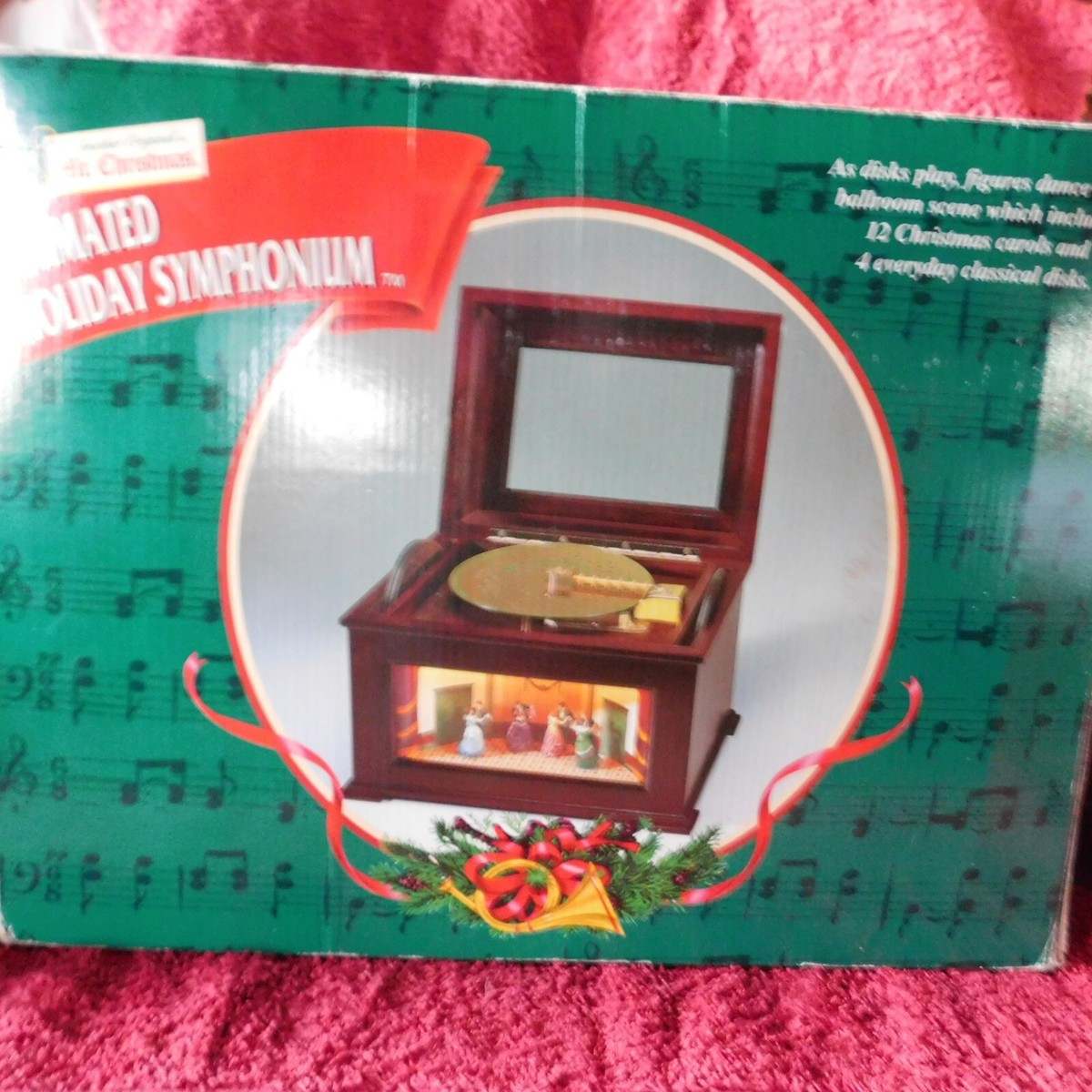 Mr Christmas Animated Holiday Symphonium with Turning Scene Mr Christmas Animated Holiday Symphonium with Turning Scene