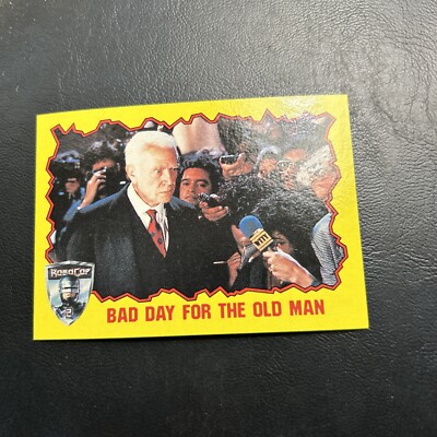 Jb100c Robocop 2 Topps  1990 #79 Dan O'herlihy Bad Day For The Old Man