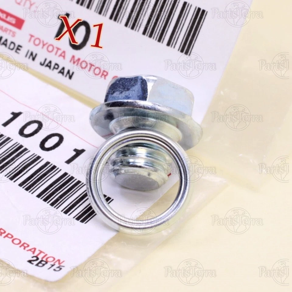 Juego de tapones y juntas de drenaje de transmisión originales Toyota Lexus Tacoma GS460 IS F Foto 4 de 4