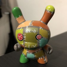 2006 Kidrobot Dunny 3" LA Series Blaine Fontana Stitch Patchwork 2/25 Vinyl Fig