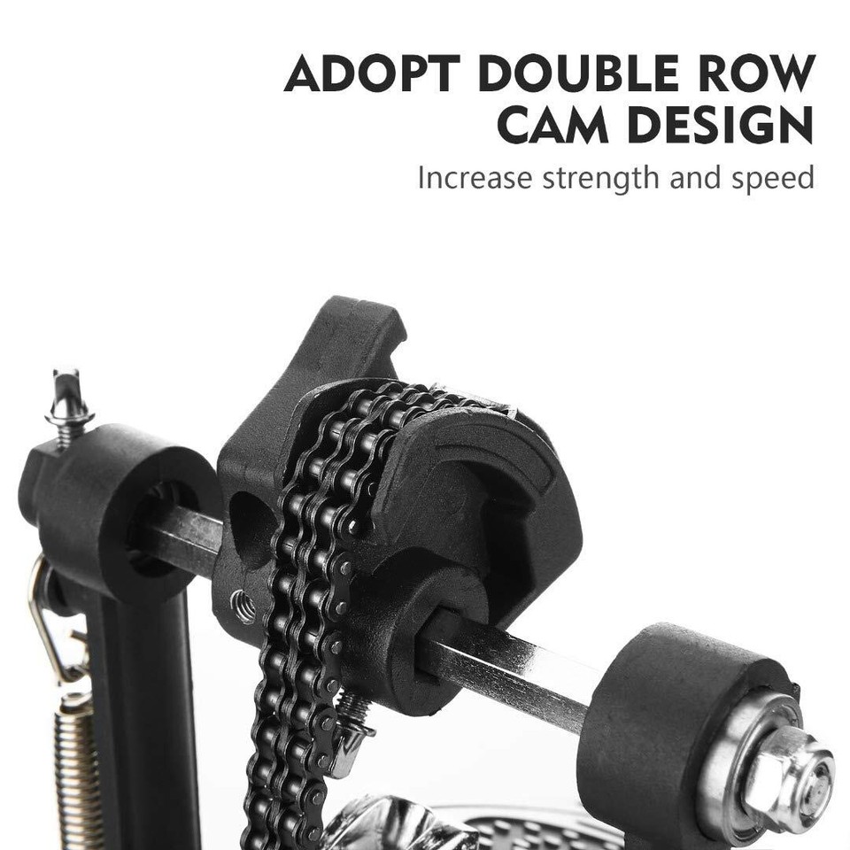 Bass drum pedal,Double Chain Drum Step on Hammer,Single Bass Drum Pedal