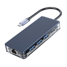 ORICO USB C HUB Multi USB 3.0 PD RJ45 Carder ...