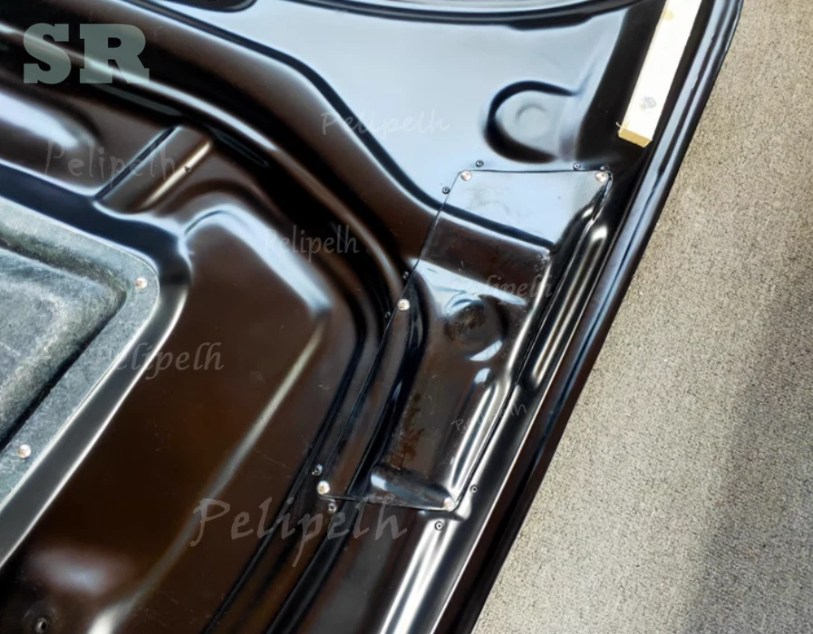 Panel de cubierta de tapa del capó delantero de fibra de carbono para Audi A3 8VA 2014-2016 Foto 4 de 4