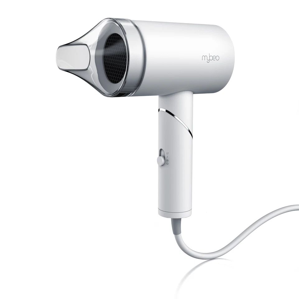 MyBeo Haartrockner 1200 W Fön Reisefön Haarfön 3 Fönstufen Ionisator Keramik