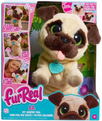 FurReal JJ My Jumpin' Pug Interactive Toy | eBay