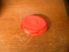 BEATS HEADPHONES RED CARRYING/STORAGE SOFT CASE - ZIPPERED W/CLIPPED STRAP