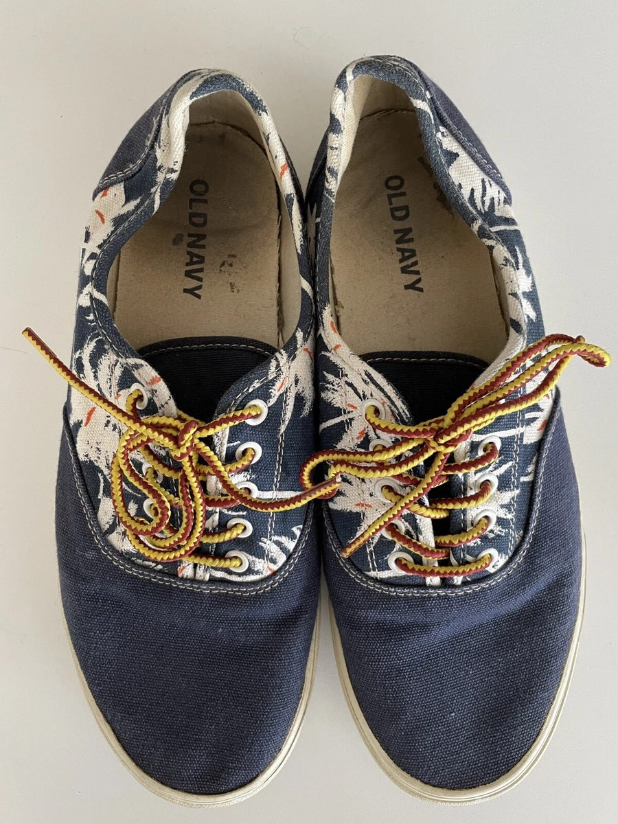 Old navy mens canvas best sale shoes