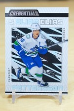 2023-24 Upper Deck Credentials - #90 Elias Pettersson