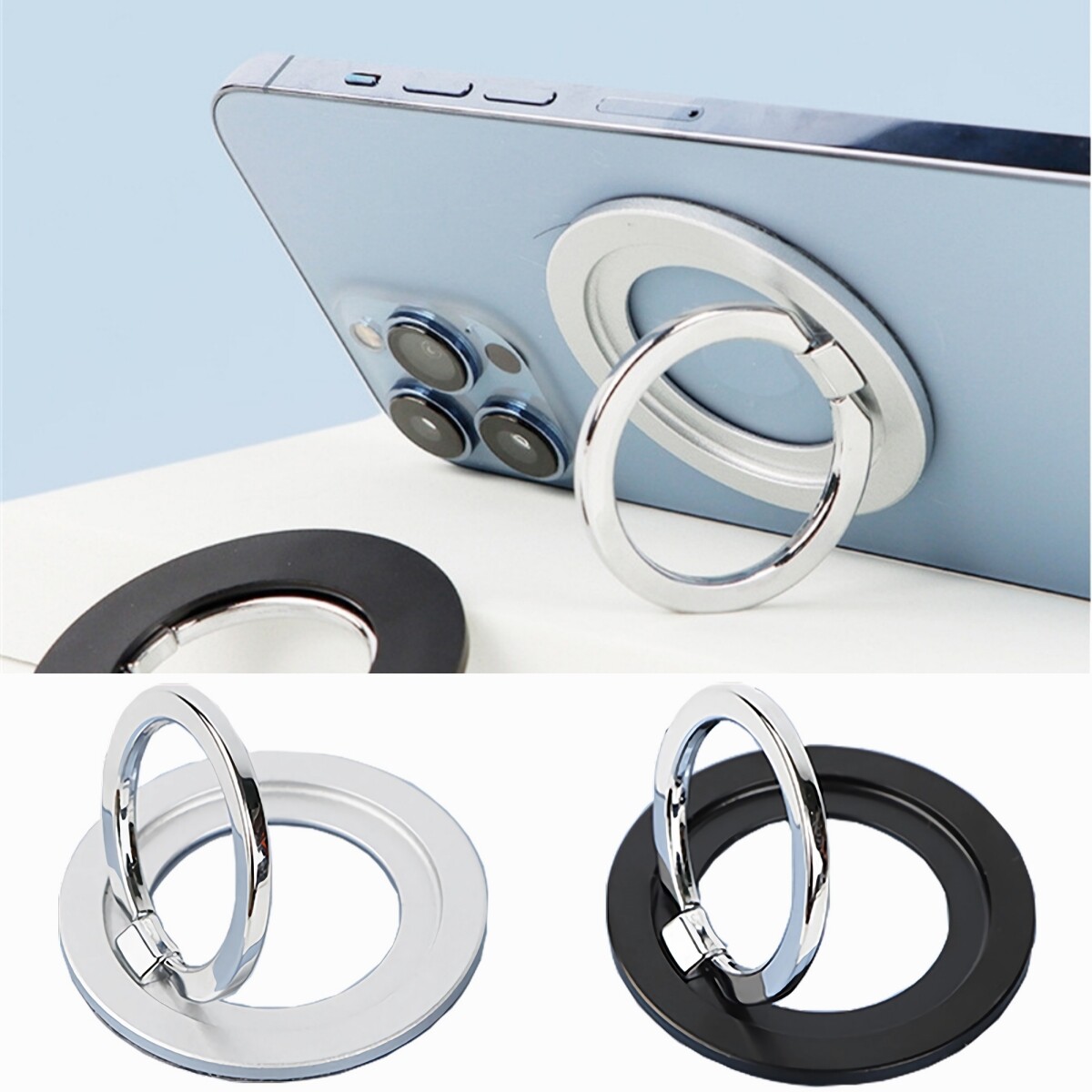 New Powerful Magnetic Finger Ring Holder For Mobile Phone Magsafe