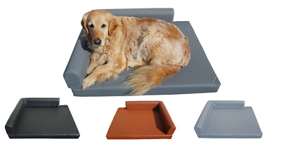 Orthopdisches Hundesofa Hundebett Eckbett Ecke Bett Kissen Hundematte  luxuris | eBay.de