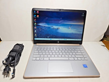 HP 14-DQ0012DS 14" HD Touch Laptop Intel Celeron N4020 4GB SDRAM 64GB eMMC W10H