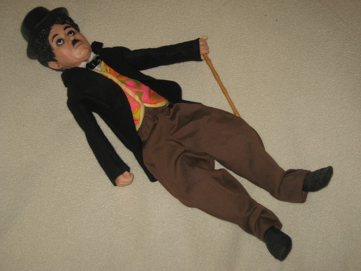 Rare 1972 Charlie Chaplin Vintage Original Doll Figure 18