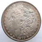 KAPPYSCOINS G5733  1879 NICE CH BU PLUS SOME TONE  MORGAN SILVER DOLLAR