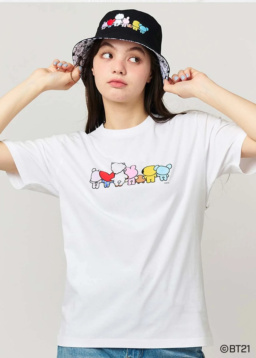graniph BTS BT21 バックショットTシャツ XXL バックショット｜Tシャツ｜ユニセックス｜グラニフ(graniph)公式
