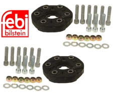 Driveshaft Flex Joint Disc Kit Front & Rear 2pc OE Febi for Mercedes V6 V8