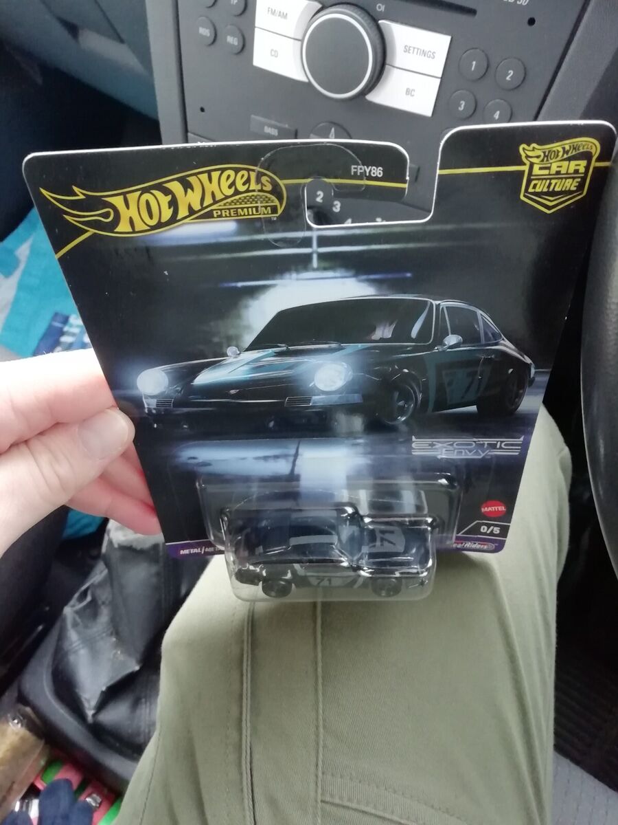 HOT WHEELS EXOTIC ENVY '71 PORSCHE 911 BLACK 0/5 CHASE CAR HOT WHEELS EXOTIC ENVY '71 PORSCHE 911 BLACK 0/5 CHASE CAR