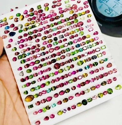 Natural 100 Ct Ceylon Multi Color Sapphire Lot Mix Cut Loose Gemstone Lot 29S