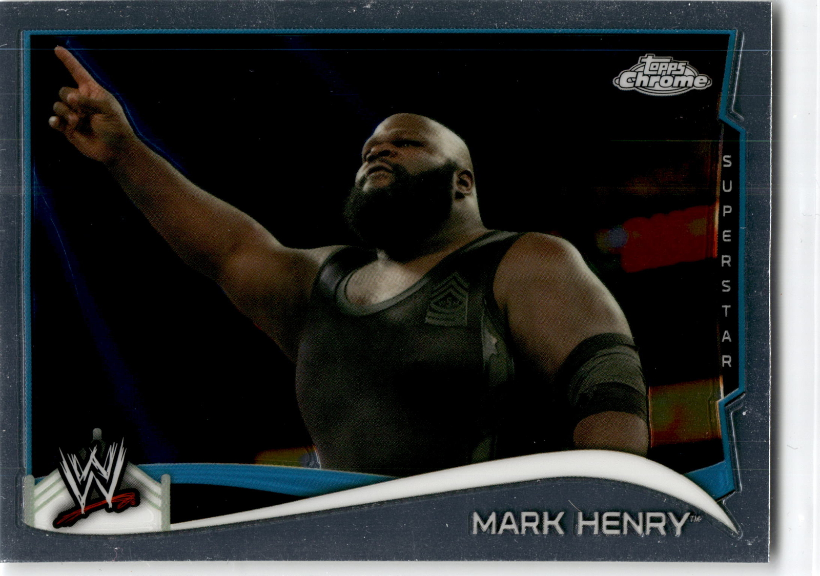 2014 Topps Chrome WWE #81 Mark Henry