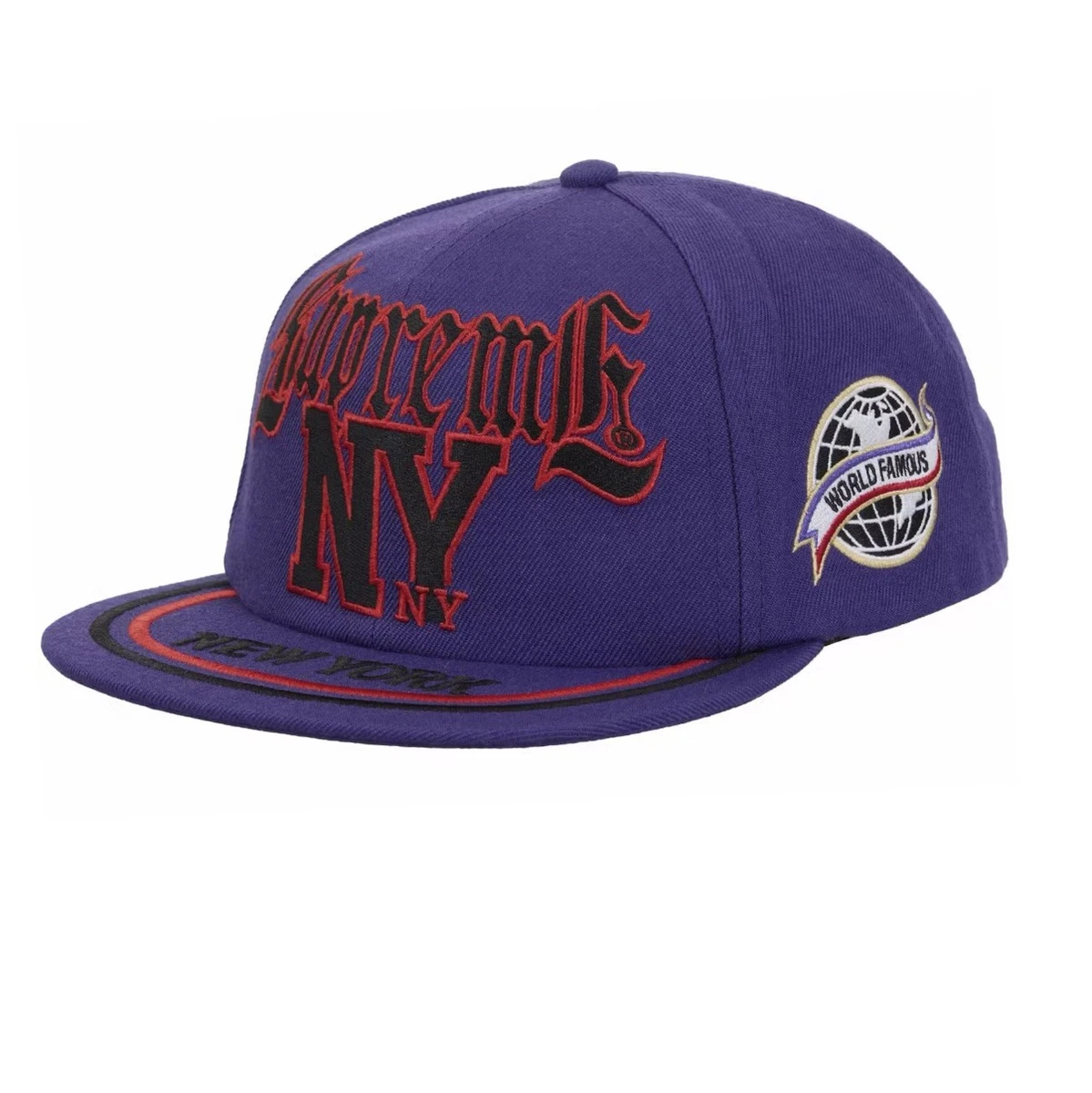 Supreme Cotton Purple Hats for Men for sale | eBay