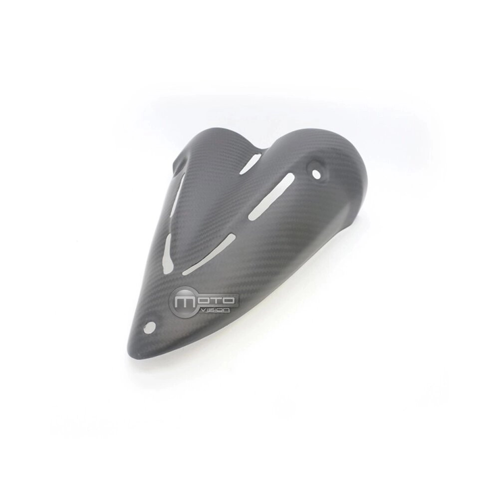 Pare chaleur echappement carbone Ducati Diavel 2014 mat