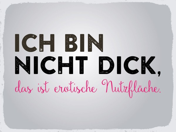 Holzschild 30X40 Cm Ich Bin Nicht Dick, Das Ist NutzfläChe Deko Schild Deko Gesc-image